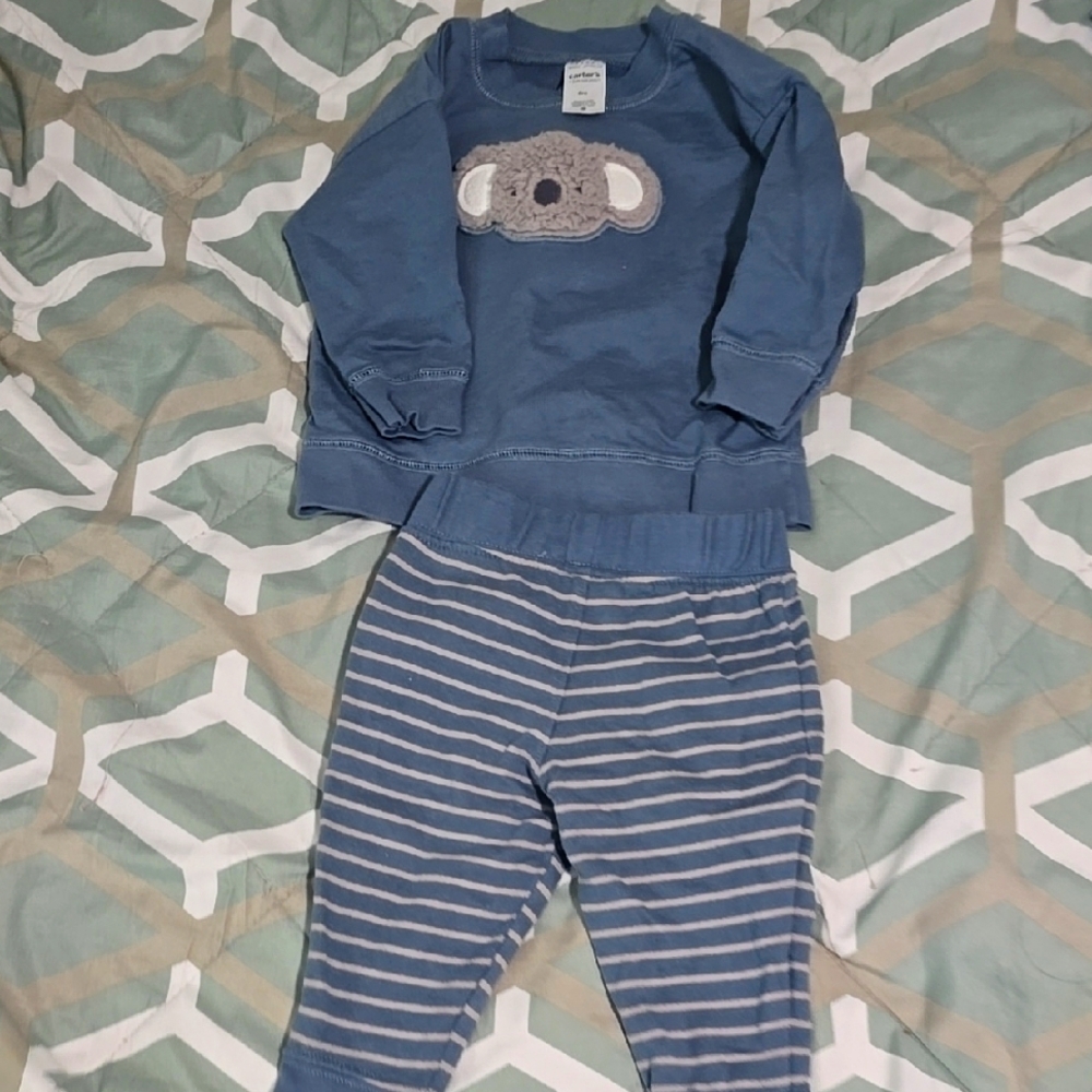 Blue Koala Baby Outfit